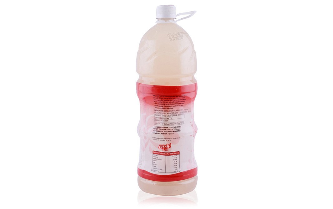 Tasty Treat Litchi Fruit Drink    Plastic Bottle  2 litre